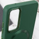 TPU чехол Bonbon Metal Style with MagSafe для Samsung Galaxy A52 4G / A52 5G / A52s Зеленый / Pine green - фото