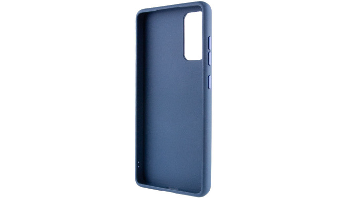 TPU чехол Bonbon Metal Style with MagSafe для Samsung Galaxy A52 4G / A52 5G / A52s Синий / Denim Blue - фото