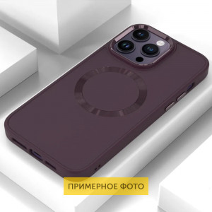 TPU чехол Bonbon Metal Style with MagSafe для Apple iPhone 13 (6.1