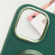 TPU чехол Bonbon Metal Style with MagSafe для Apple iPhone 13 (6.1