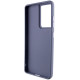 TPU чехол Bonbon Metal Style with MagSafe для Samsung Galaxy S22 Ultra Серый / Lavender - фото