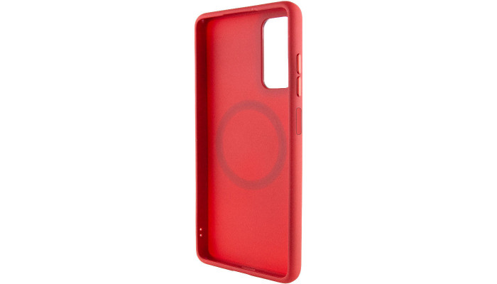 TPU чехол Bonbon Metal Style with MagSafe для Xiaomi Redmi Note 11 (Global) / Note 11S Красный / Red - фото