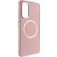 TPU чехол Bonbon Metal Style with MagSafe для Xiaomi Redmi Note 11 (Global) / Note 11S Розовый / Light Pink - фото