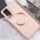 TPU чехол Bonbon Metal Style with MagSafe для Xiaomi Redmi Note 11 (Global) / Note 11S Розовый / Light Pink - фото