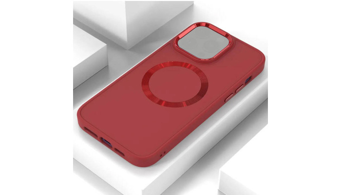 TPU чохол Bonbon Metal Style with MagSafe для Apple iPhone 14 (6.1