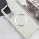 TPU чехол Bonbon Metal Style with MagSafe для Samsung Galaxy S23 Ultra Белый / White - фото
