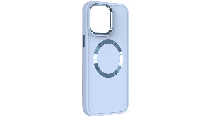 TPU чохол Bonbon Metal Style with MagSafe для Apple iPhone 15 (6.1
