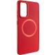 TPU чехол Bonbon Metal Style with MagSafe для Samsung Galaxy S23 FE Красный / Red - фото