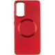 TPU чехол Bonbon Metal Style with MagSafe для Samsung Galaxy S23 FE Красный / Red - фото