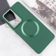 TPU чохол Bonbon Metal Style with MagSafe для Samsung Galaxy S24 Ultra Зелений / Army Green - фото