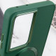 TPU чохол Bonbon Metal Style with MagSafe для Samsung Galaxy S24 Ultra Зелений / Army Green - фото