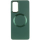 TPU чехол Bonbon Metal Style with MagSafe для Samsung Galaxy A15 4G/5G / M15 5G Зеленый / Army Green - фото