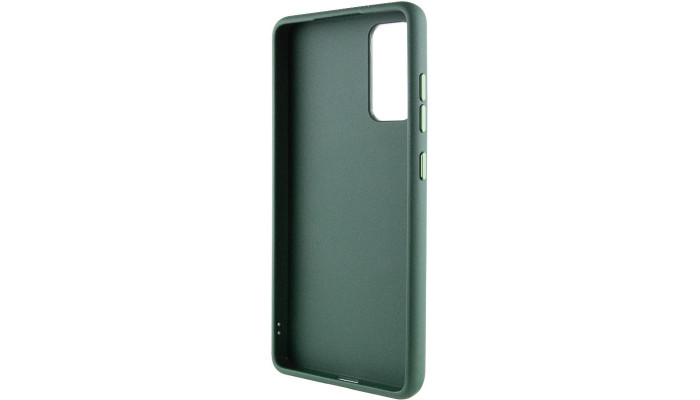 TPU чехол Bonbon Metal Style with MagSafe для Samsung Galaxy A25 5G Зеленый / Army Green - фото