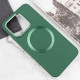 TPU чехол Bonbon Metal Style with MagSafe для Xiaomi Redmi Note 13 4G Зеленый / Army Green - фото