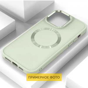 TPU чехол Bonbon Metal Style with MagSafe для Apple iPhone 16 Pro (6.3