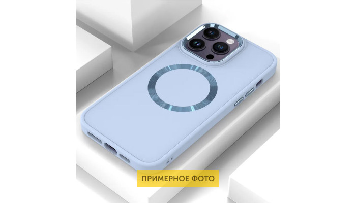 TPU чехол Bonbon Metal Style with MagSafe для Apple iPhone 16 Pro (6.3