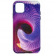 Кожаный чехол Colour Splash with MagSafe для Apple iPhone 12 Pro Max (6.7") Purple / Pink