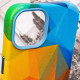 Кожаный чехол Colour Splash with MagSafe для Apple iPhone 14 (6.1