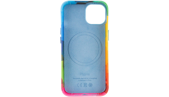 Кожаный чехол Colour Splash with MagSafe для Apple iPhone 14 Plus (6.7