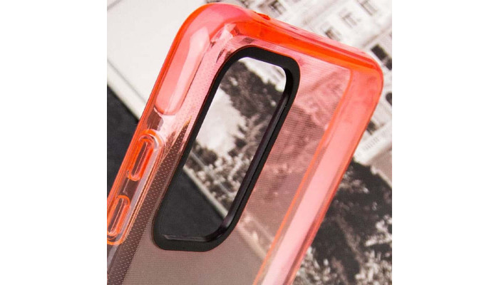 Чехол TPU+PC Sunny Gradient для Xiaomi Redmi Note 10 Pro / 10 Pro Max Розовый / Салатовый - фото
