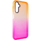 Чехол TPU+PC Sunny Gradient для Samsung Galaxy A54 5G Оранжевый / Розовый - фото