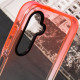 Чехол TPU+PC Sunny Gradient для Samsung Galaxy A34 5G Розовый / Салатовый - фото