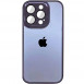 Чехол TPU+Glass Sapphire Midnight для Apple iPhone 12 Pro (6.1") Фиолетовый / Deep Purple