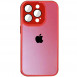 Чохол TPU+Glass Sapphire Midnight для Apple iPhone 14 Pro (6.1") Червоний / Red