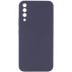 Чехол Silicone Cover Lakshmi Full Camera (AAA) для Samsung Galaxy A50 (A505F) / A50s / A30s Серый / Dark Gray - фото