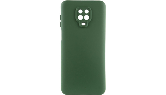 Чехол Silicone Cover Lakshmi Full Camera (AAA) для Xiaomi Redmi Note 9s / Note 9 Pro /Note 9 Pro Max Зеленый / Cyprus Green - фото