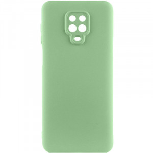 Чехол Silicone Cover Lakshmi Full Camera (AAA) для Xiaomi Redmi Note 9s / Note 9 Pro /Note 9 Pro Max Мятный / Mint