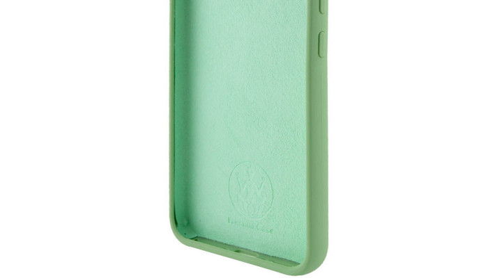 Чехол Silicone Cover Lakshmi Full Camera (AAA) для Xiaomi Redmi Note 9s / Note 9 Pro /Note 9 Pro Max Мятный / Mint - фото