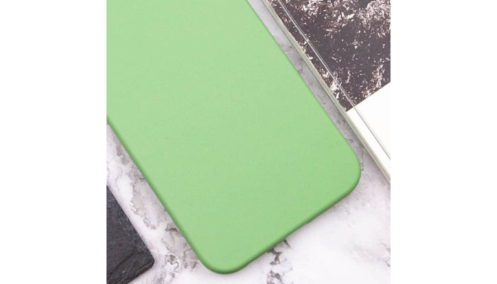 Чехол Silicone Cover Lakshmi Full Camera (AAA) для Xiaomi Redmi Note 9s / Note 9 Pro /Note 9 Pro Max Мятный / Mint - фото