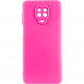 Чехол Silicone Cover Lakshmi Full Camera (AAA) для Xiaomi Redmi Note 9s / Note 9 Pro /Note 9 Pro Max Розовый / Barbie pink