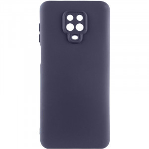 Чехол Silicone Cover Lakshmi Full Camera (AAA) для Xiaomi Redmi Note 9s / Note 9 Pro /Note 9 Pro Max Серый / Dark Gray