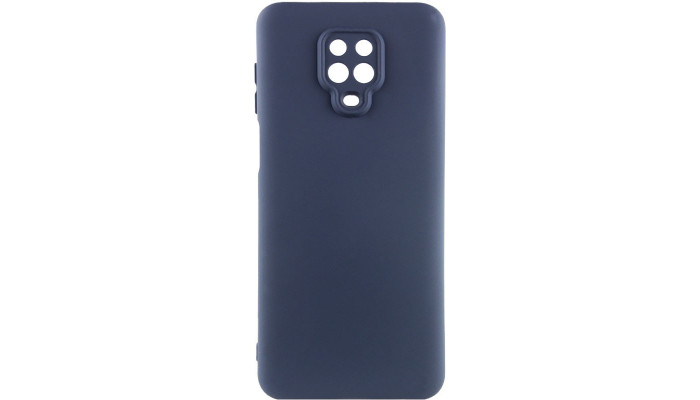 Чехол Silicone Cover Lakshmi Full Camera (AAA) для Xiaomi Redmi Note 9s / Note 9 Pro /Note 9 Pro Max Темно-синий / Midnight blue - фото