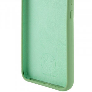 Чехол Silicone Cover Lakshmi Full Camera (AAA) для Xiaomi Redmi Note 9 / Redmi 10X Мятный / Mint