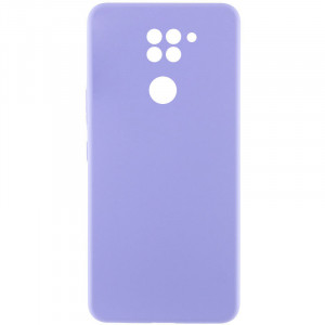 Чохол Silicone Cover Lakshmi Full Camera (AAA) для Xiaomi Redmi Note 9 / Redmi 10X Бузковий / Dasheen