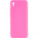 Чехол Silicone Cover Lakshmi Full Camera (AAA) для Xiaomi Redmi 9A Розовый / Barbie pink