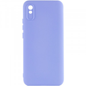 Чехол Silicone Cover Lakshmi Full Camera (AAA) для Xiaomi Redmi 9A Сиреневый / Dasheen