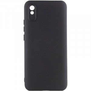 Чохол Silicone Cover Lakshmi Full Camera (AAA) для Xiaomi Redmi 9A Чорний / Black