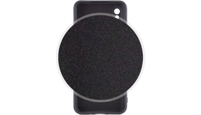 Чохол Silicone Cover Lakshmi Full Camera (AAA) для Xiaomi Redmi 9A Чорний / Black - фото