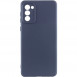 Чохол Silicone Cover Lakshmi Full Camera (AAA) для Samsung Galaxy S20 FE Темно-синій / Midnight blue