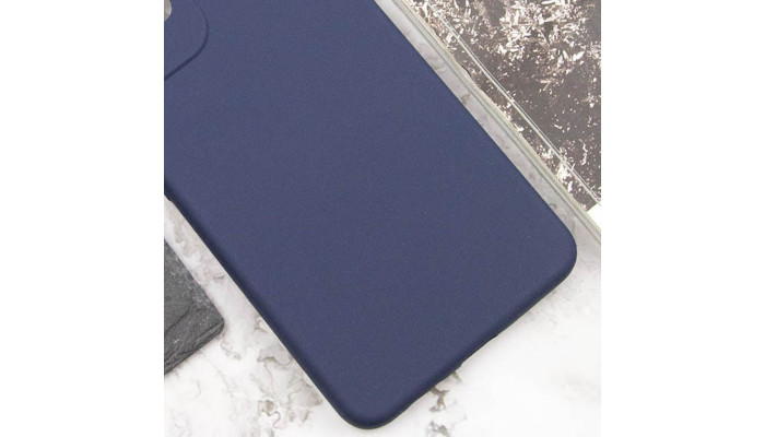 Чехол Silicone Cover Lakshmi Full Camera (AAA) для Samsung Galaxy S20 FE Темно-синий / Midnight blue - фото