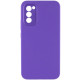 Чохол Silicone Cover Lakshmi Full Camera (AAA) для Samsung Galaxy S20 FE Фіолетовий / Amethyst - фото