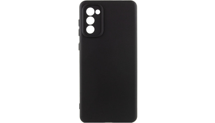 Чехол Silicone Cover Lakshmi Full Camera (AAA) для Samsung Galaxy S20 FE Черный / Black - фото