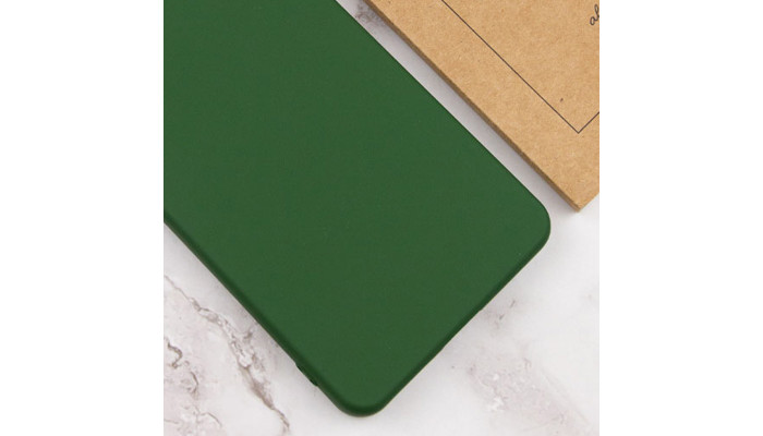 Чехол Silicone Cover Lakshmi Full Camera (AAA) для Xiaomi Redmi Note 10 / Note 10s / Poco M5s Зеленый / Cyprus Green - фото