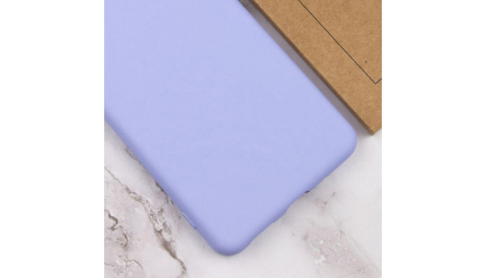 Чехол Silicone Cover Lakshmi Full Camera (AAA) для Xiaomi Redmi Note 10 / Note 10s / Poco M5s Сиреневый / Dasheen - фото