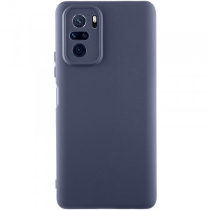 Чехол Silicone Cover Lakshmi Full Camera (AAA) для Xiaomi Redmi Note 10 / Note 10s / Poco M5s Темно-синий / Midnight blue