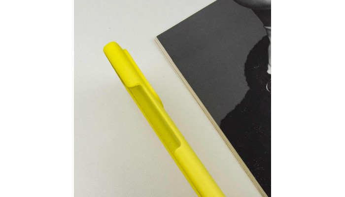 Чохол Silicone Cover Lakshmi Full Camera (AAA) для Xiaomi Redmi Note 10 Pro / 10 Pro Max Жовтий / Yellow - фото